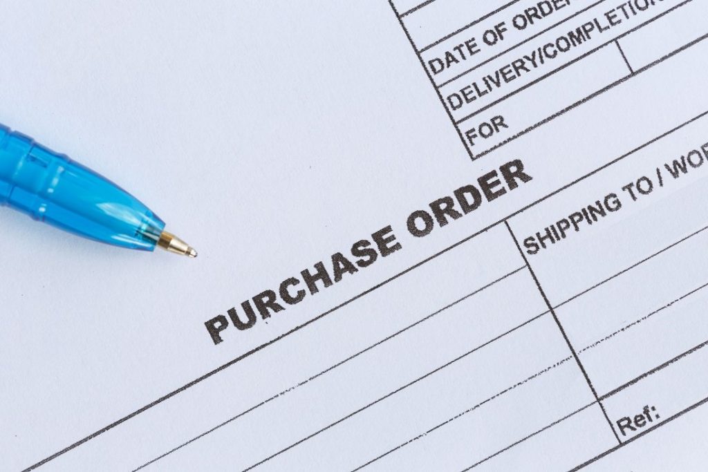 What Is Purchase Order Meaning